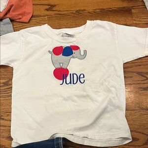 White Elephant  Circus Kids Shirt with Jude